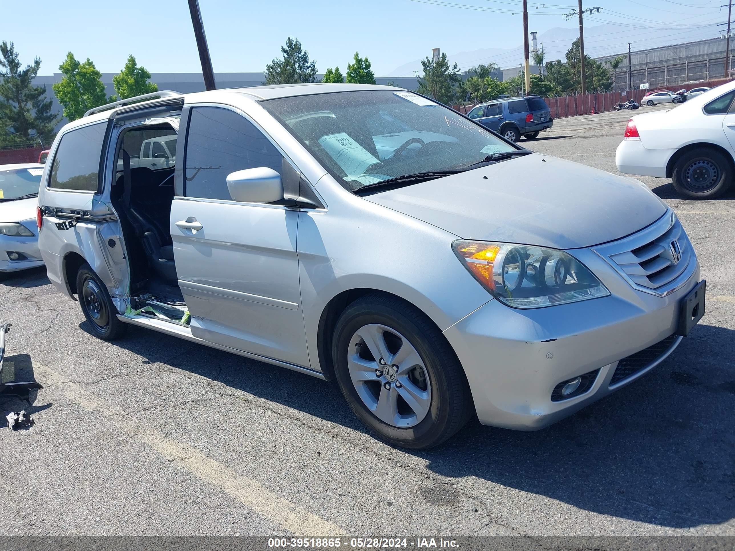 HONDA ODYSSEY 2010 5fnrl3h91ab090135