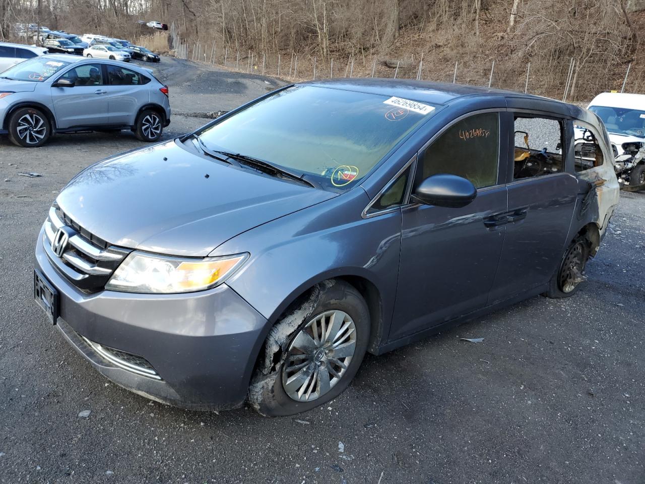 HONDA ODYSSEY 2014 5fnrl5h20eb022462