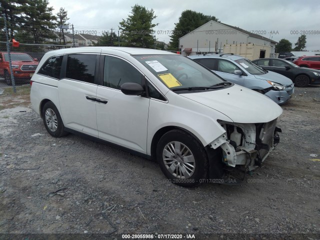 HONDA ODYSSEY 2014 5fnrl5h20eb094004