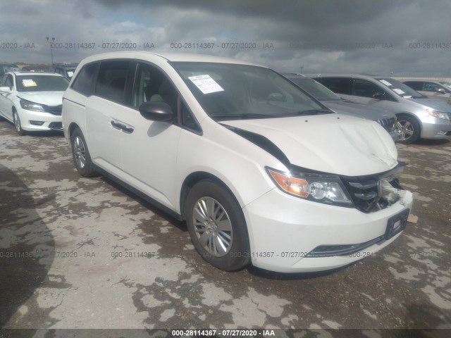 HONDA ODYSSEY 2014 5fnrl5h20eb136879