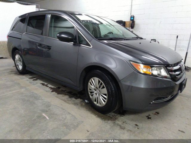 HONDA ODYSSEY 2016 5fnrl5h20gb114027