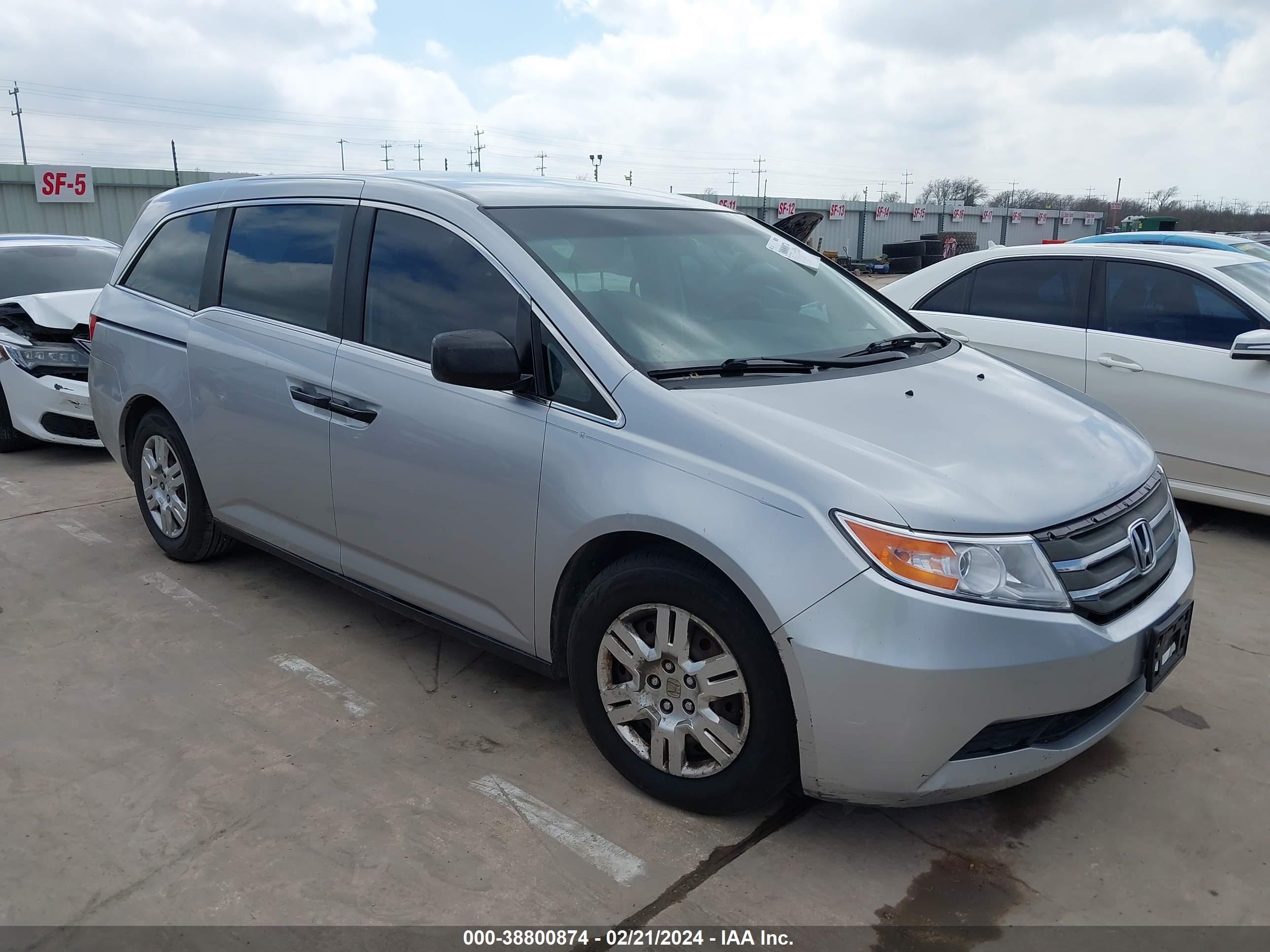 HONDA ODYSSEY 2012 5fnrl5h21cb145734