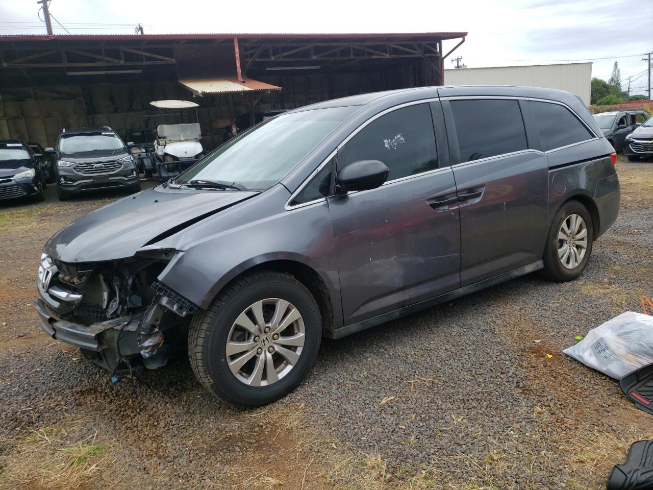 HONDA ODYSSEY 2014 5fnrl5h21eb118701