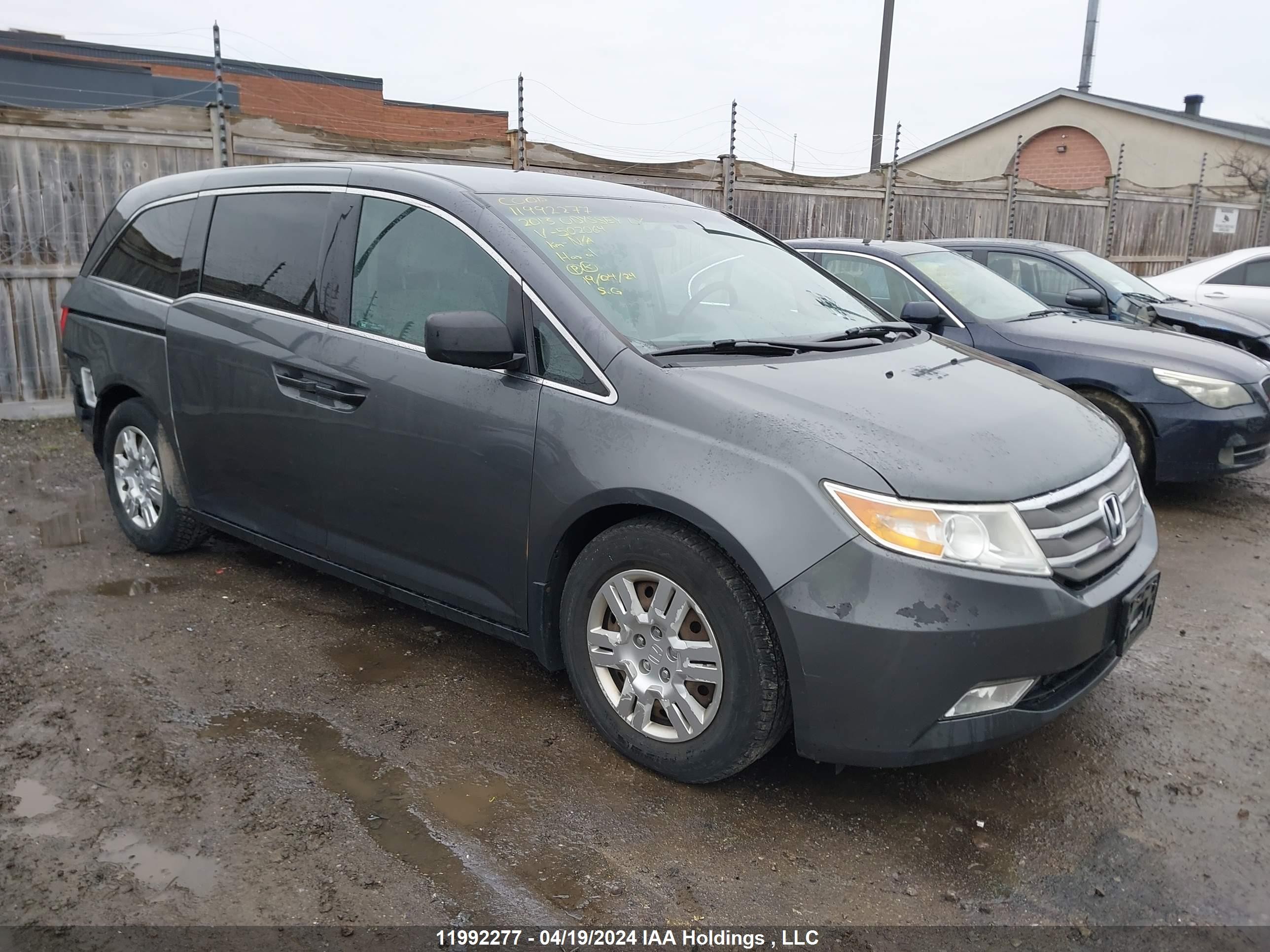 HONDA ODYSSEY 2013 5fnrl5h22db502064