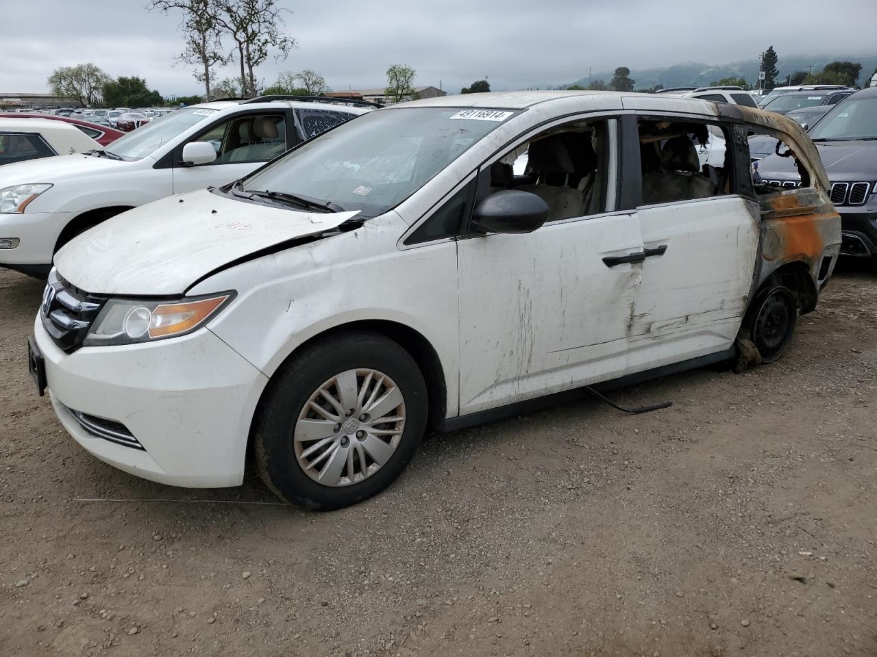 HONDA ODYSSEY 2016 5fnrl5h22gb157896