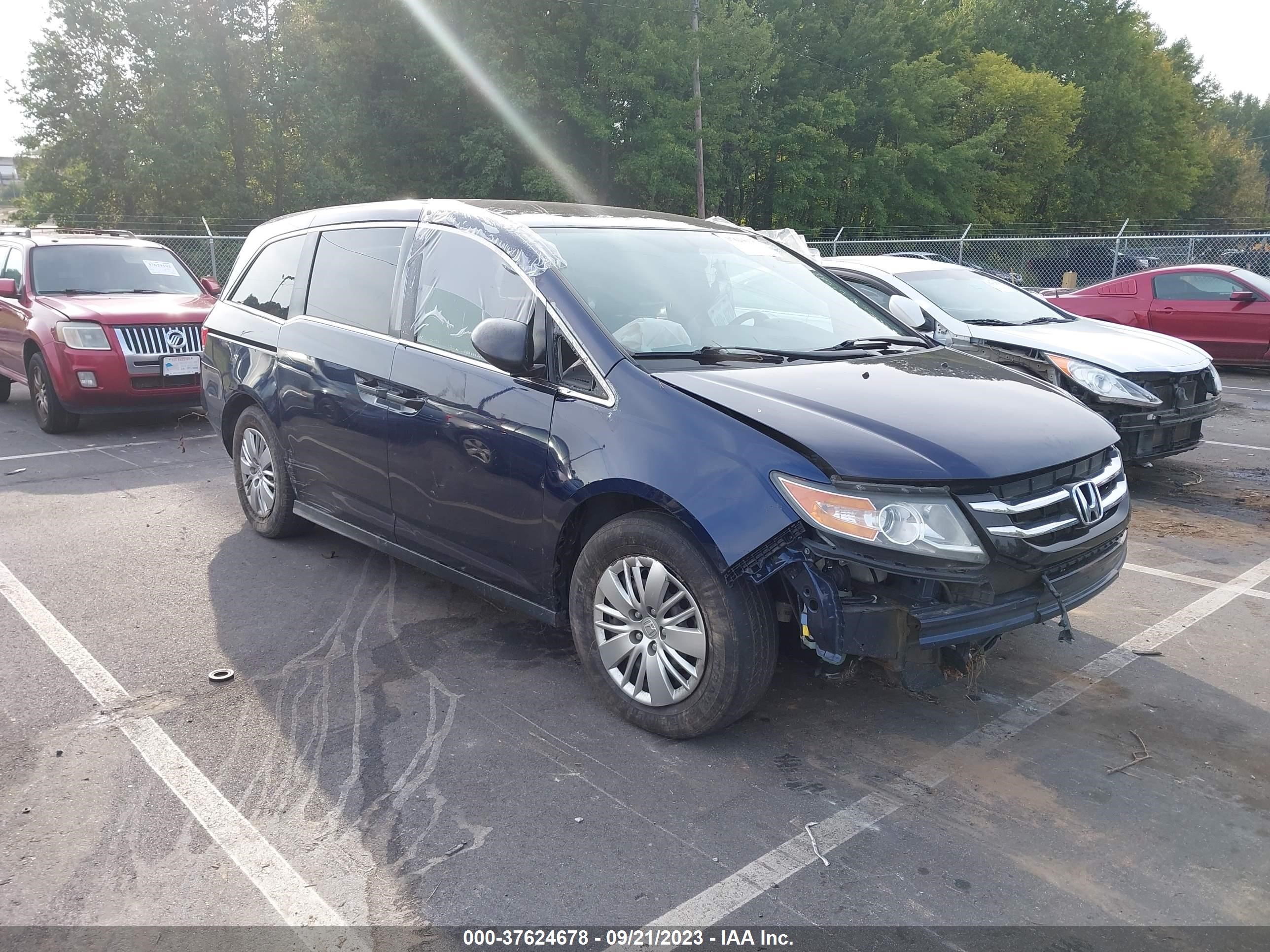 HONDA ODYSSEY 2016 5fnrl5h22gb165786