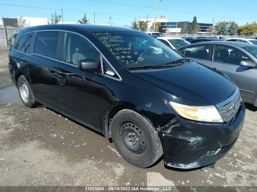 HONDA ODYSSEY 2012 5fnrl5h23cb501326