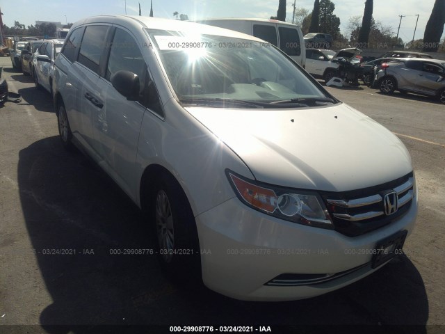 HONDA ODYSSEY 2014 5fnrl5h23eb020172