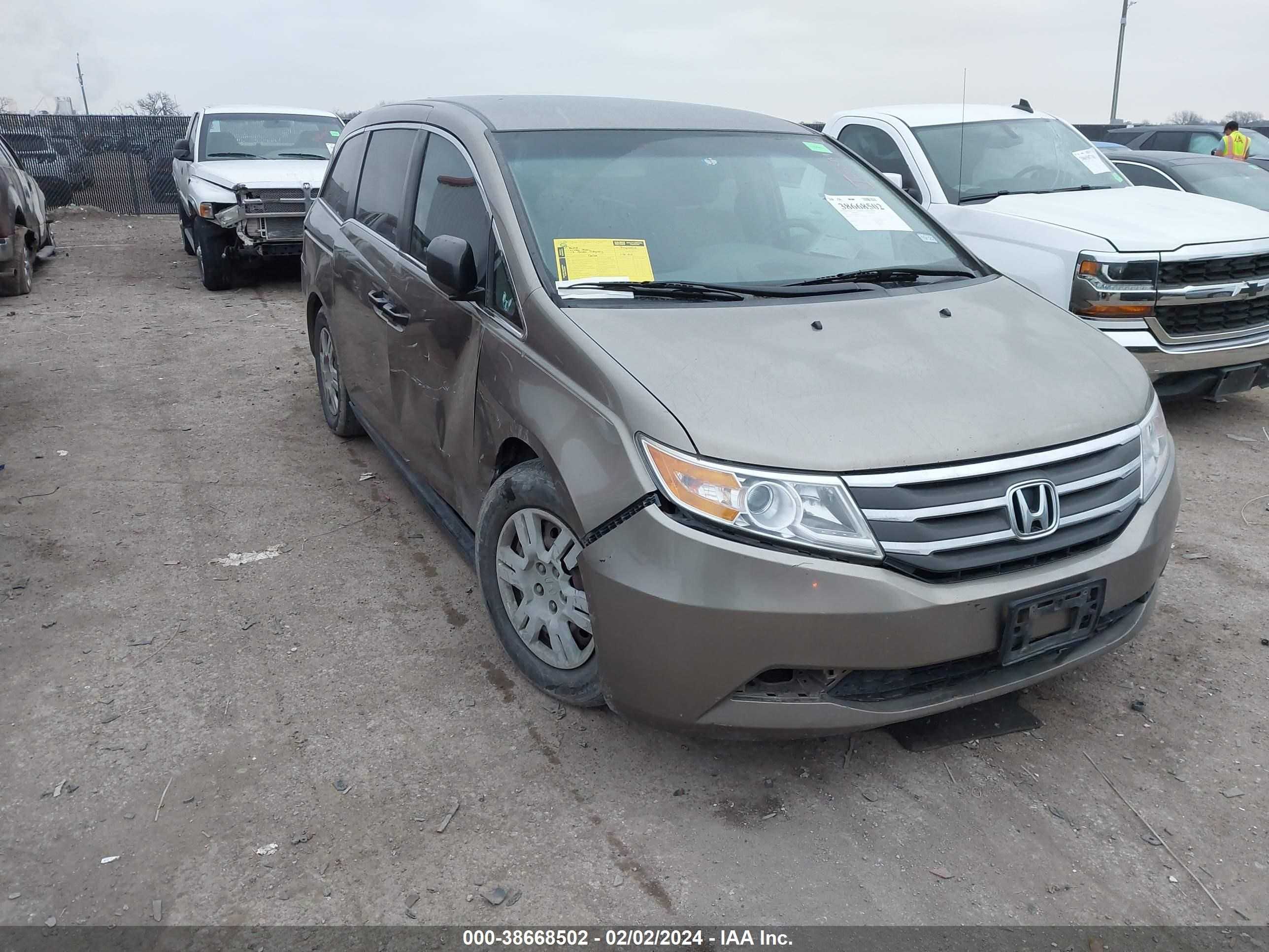 HONDA ODYSSEY 2012 5fnrl5h24cb021411