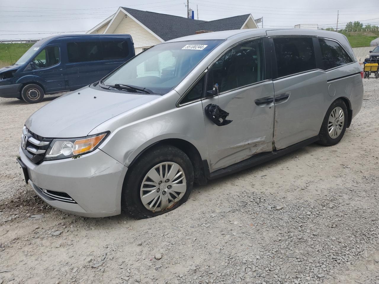 HONDA ODYSSEY 2014 5fnrl5h24eb110091