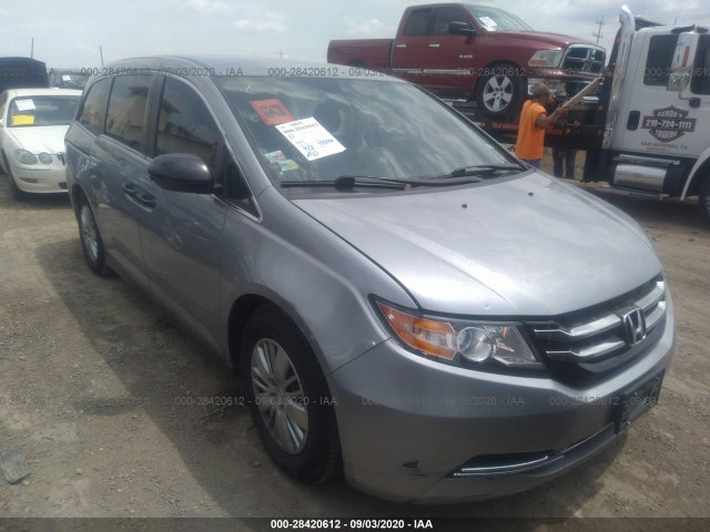 HONDA ODYSSEY 2016 5fnrl5h24gb091237