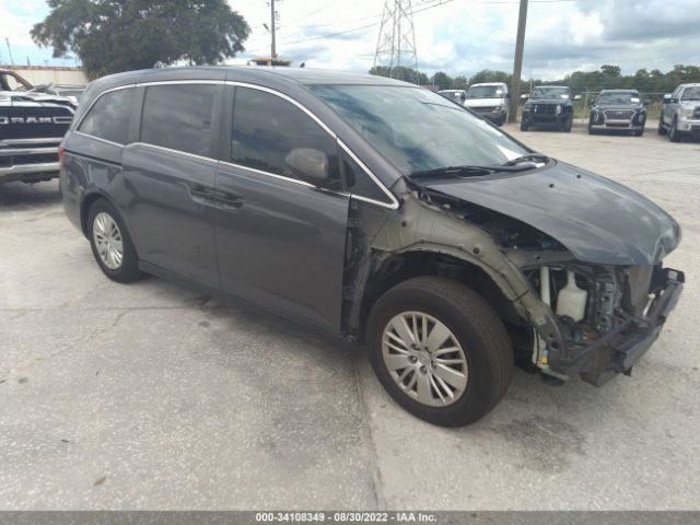 HONDA ODYSSEY 2016 5fnrl5h24gb109607