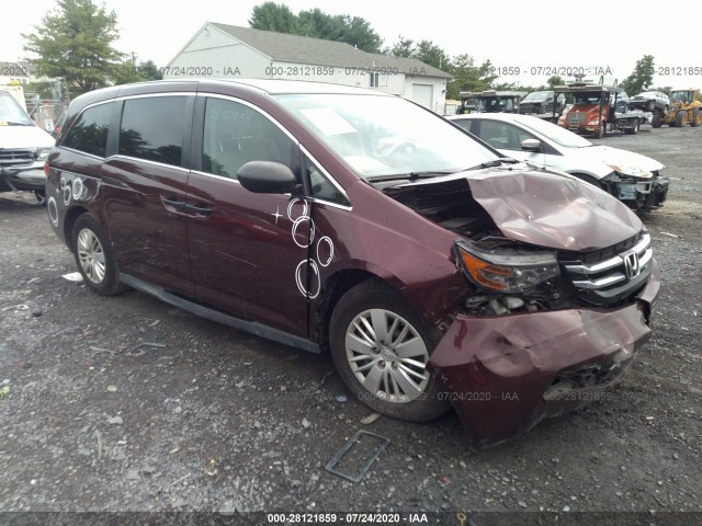 HONDA ODYSSEY 2015 5fnrl5h25fb102163