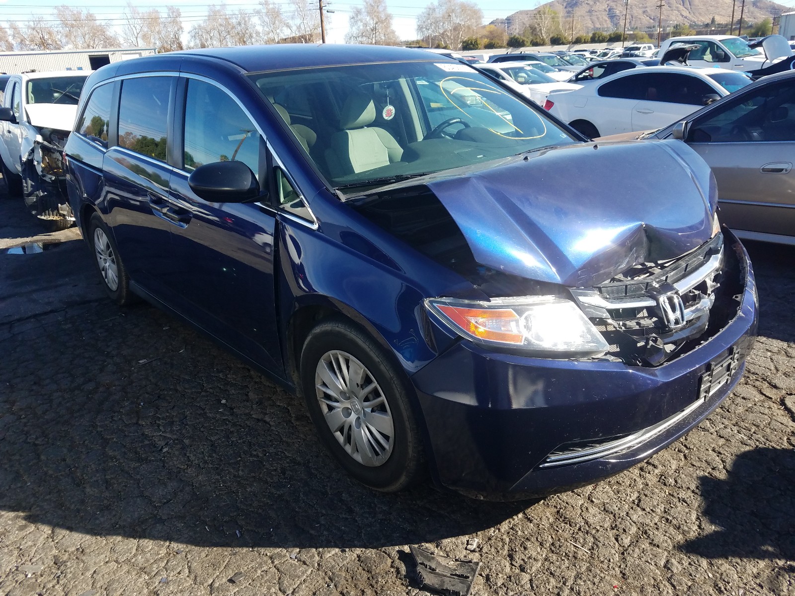 HONDA ODYSSEY LX 2016 5fnrl5h25gb064029