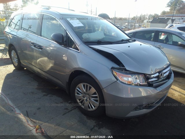 HONDA ODYSSEY 2016 5fnrl5h25gb072115