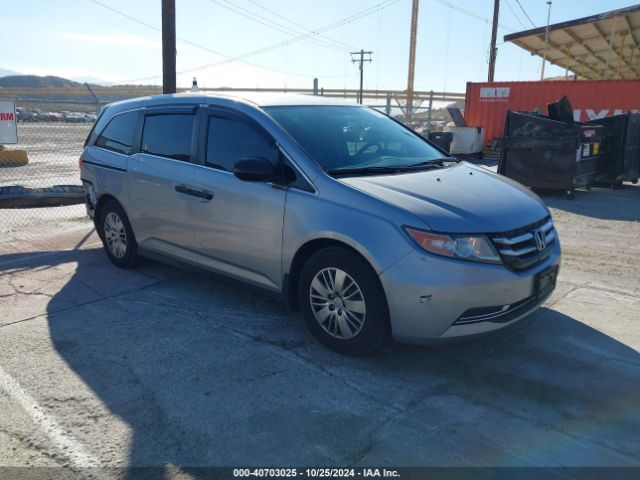 HONDA ODYSSEY 2016 5fnrl5h25gb151221