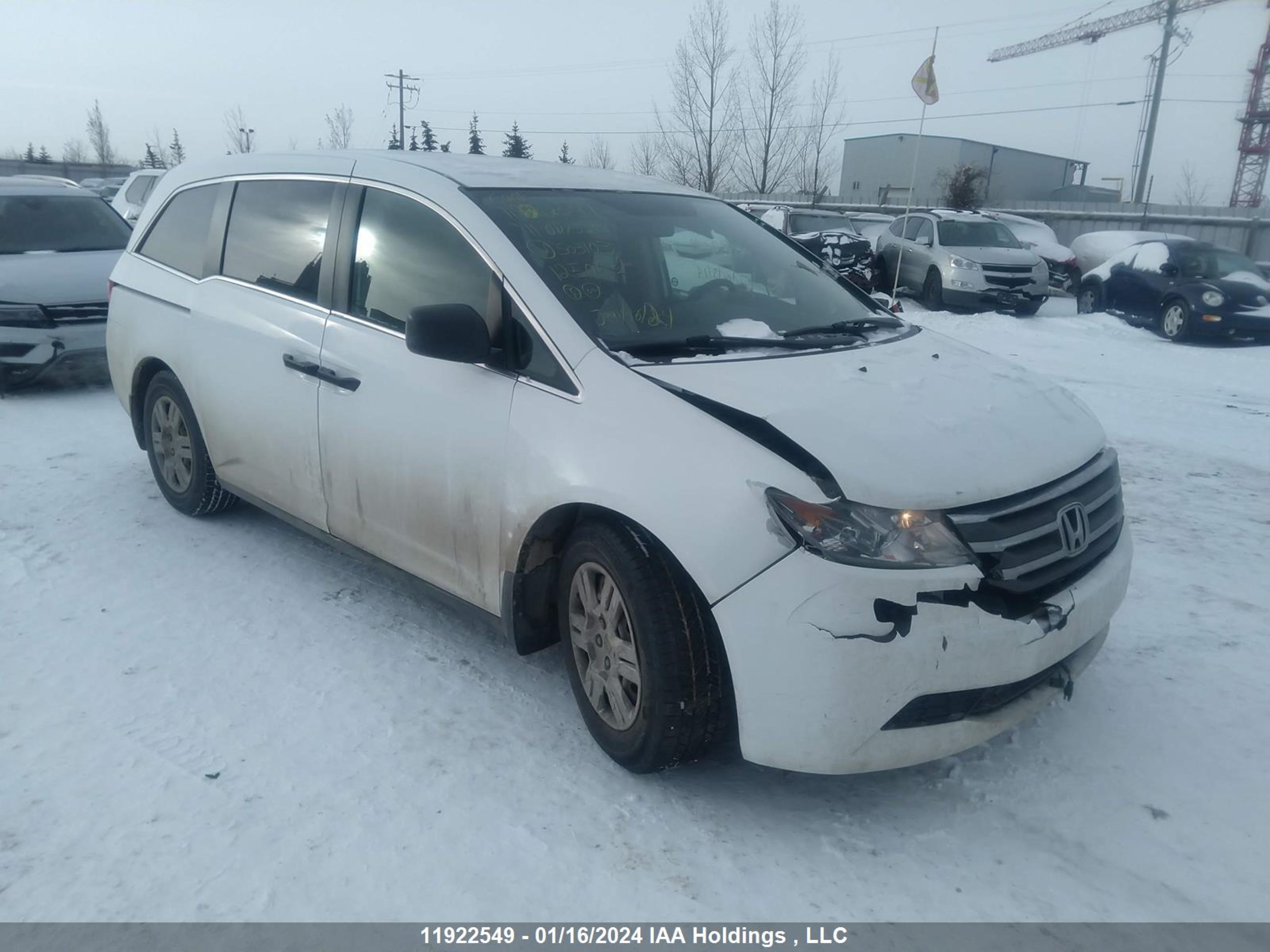 HONDA ODYSSEY 2011 5fnrl5h26bb503103