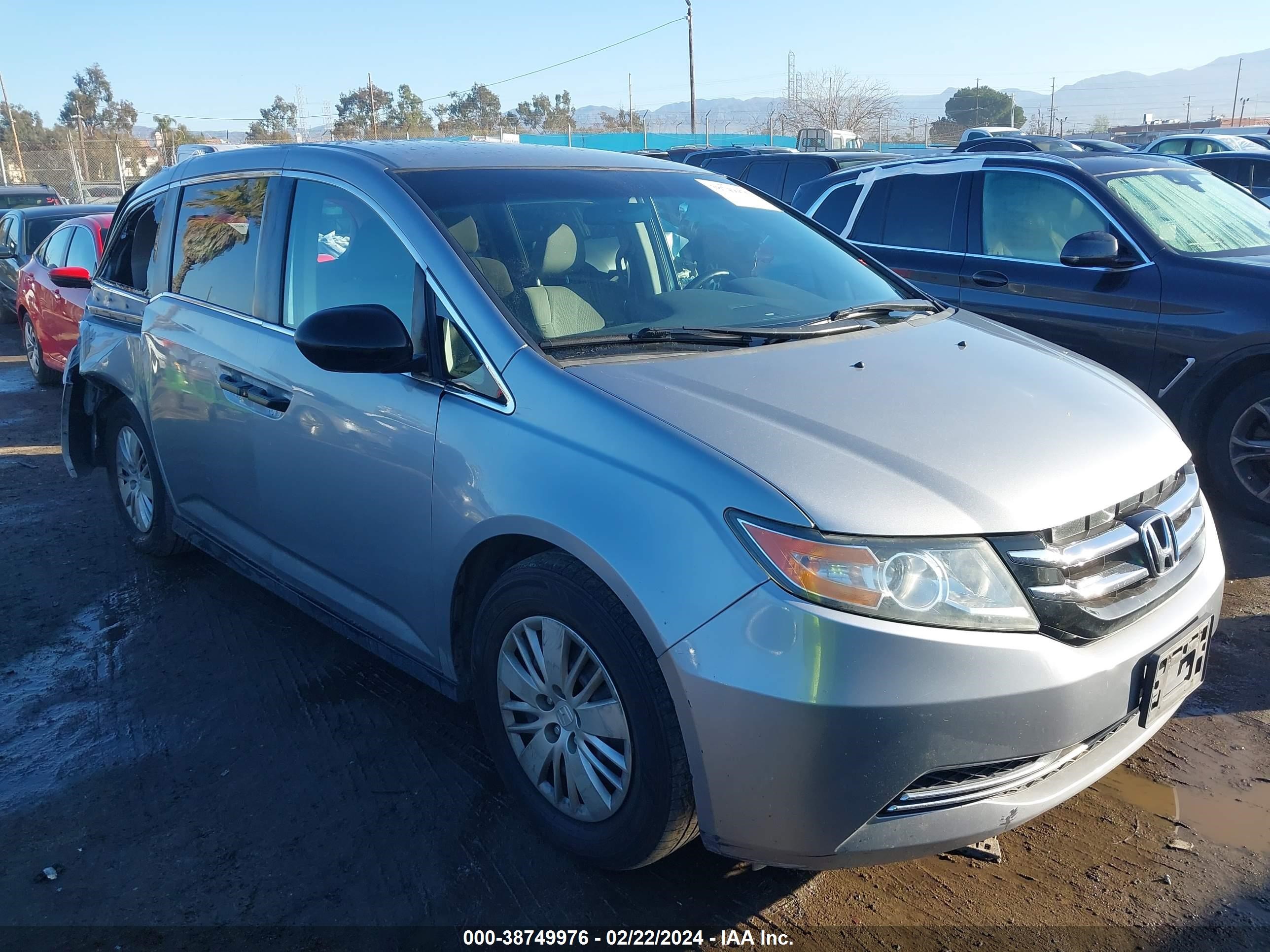 HONDA ODYSSEY 2016 5fnrl5h27gb066171