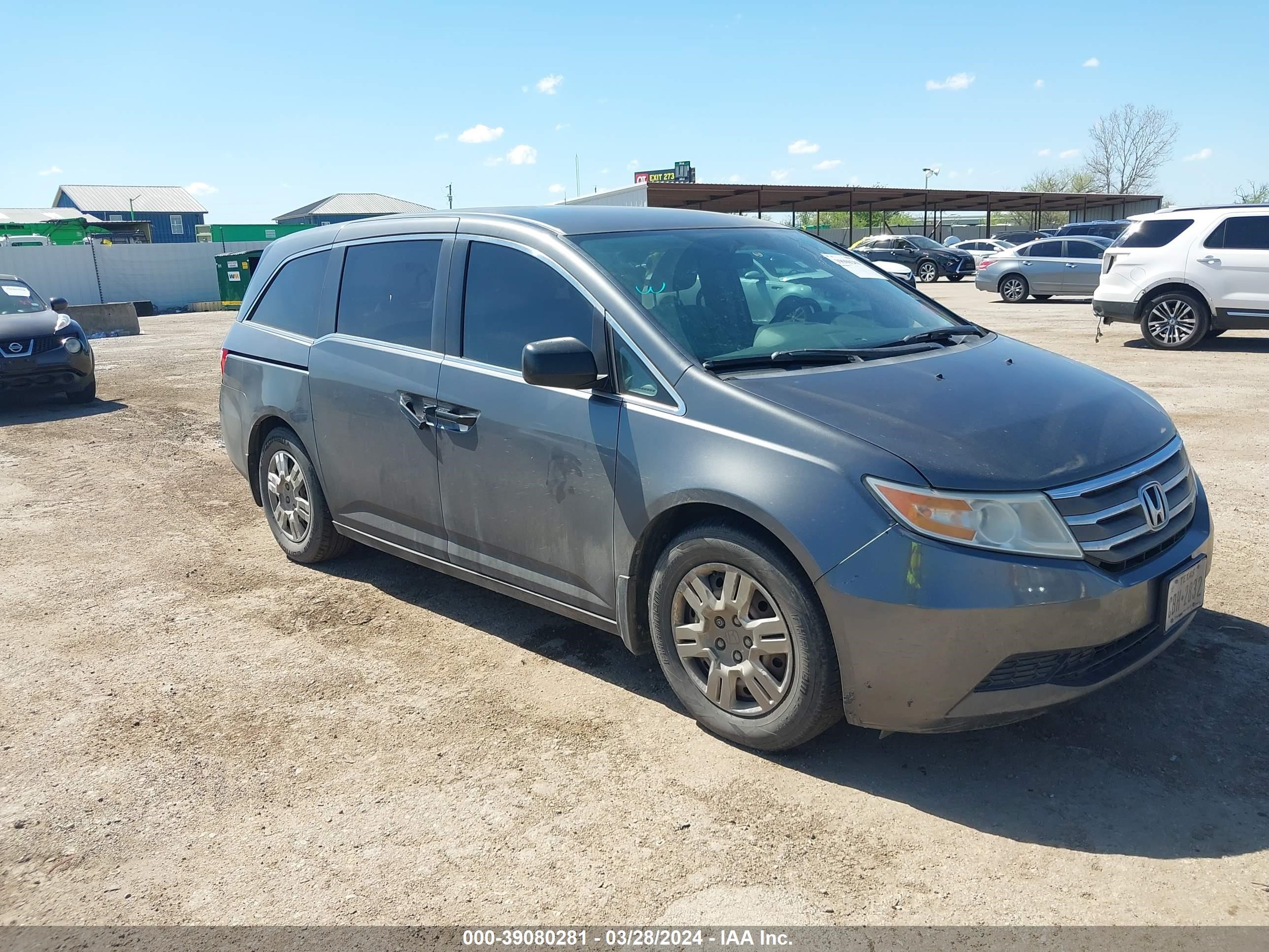 HONDA ODYSSEY 2013 5fnrl5h28db010655