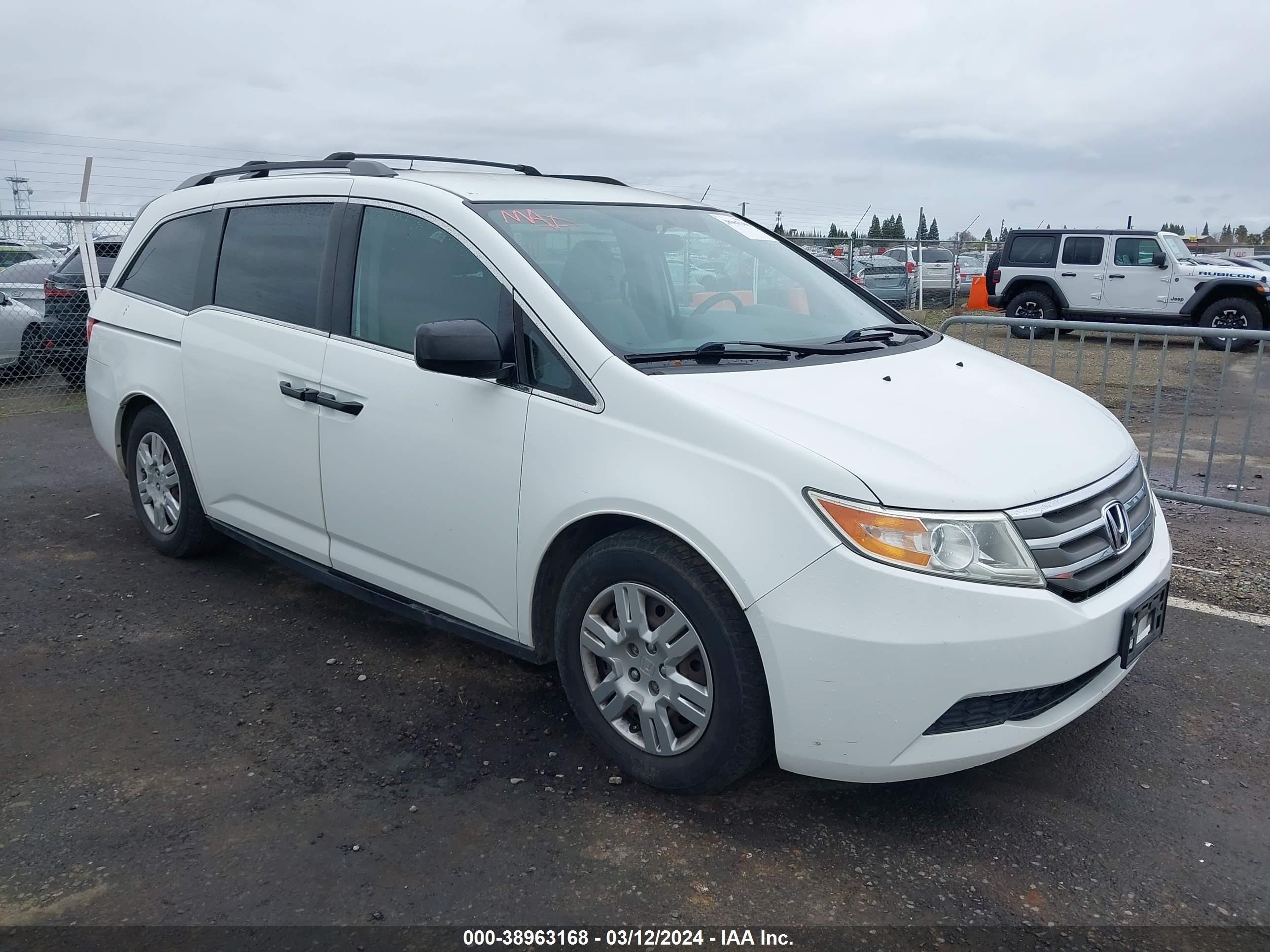 HONDA ODYSSEY 2013 5fnrl5h28db071908