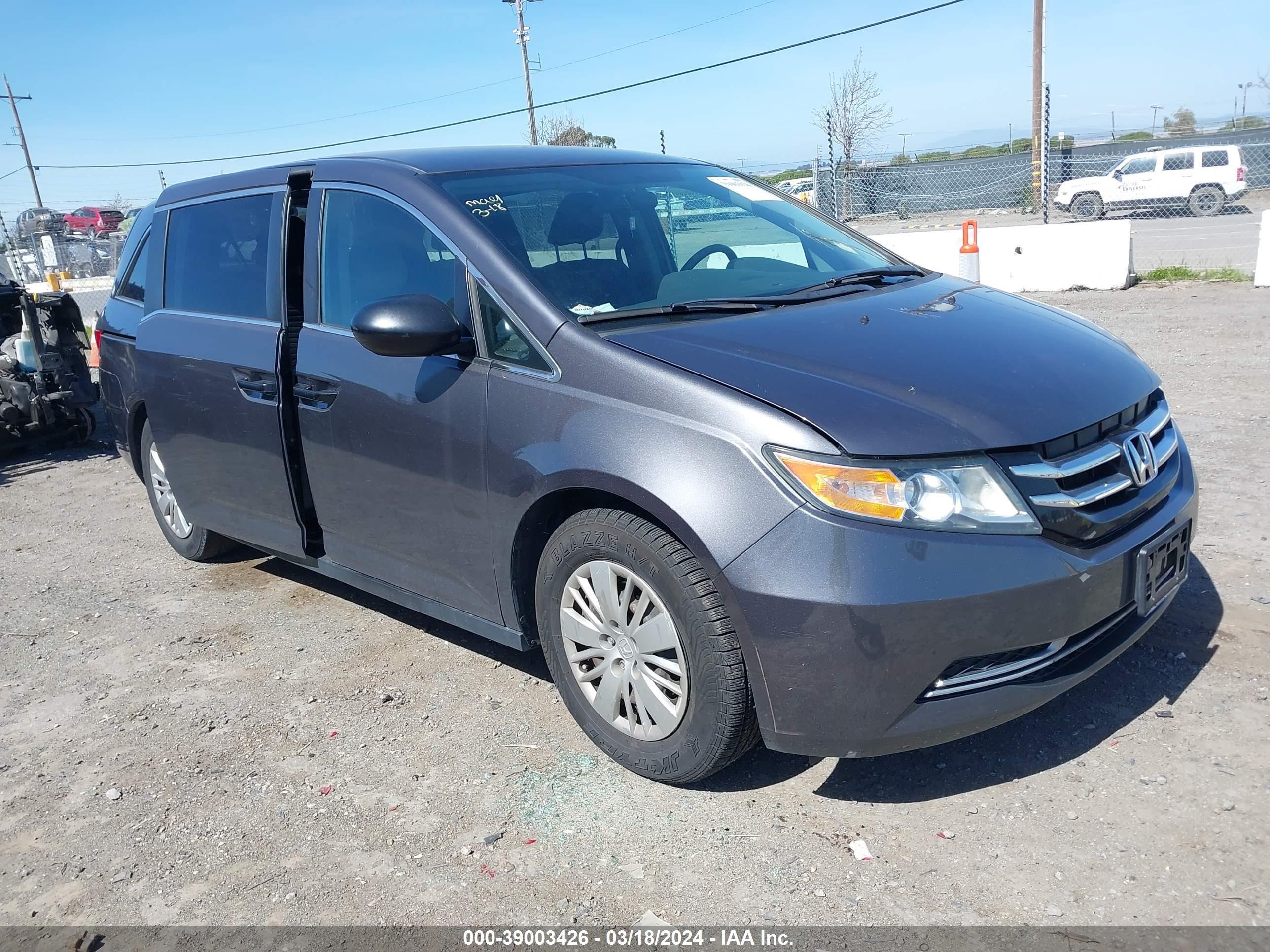 HONDA ODYSSEY 2016 5fnrl5h28gb148958