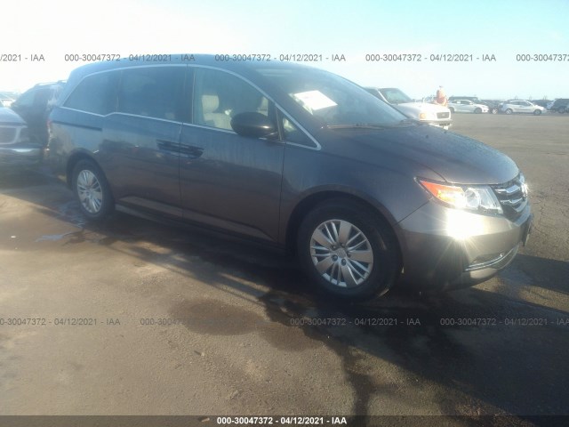 HONDA ODYSSEY 2016 5fnrl5h29gb039280