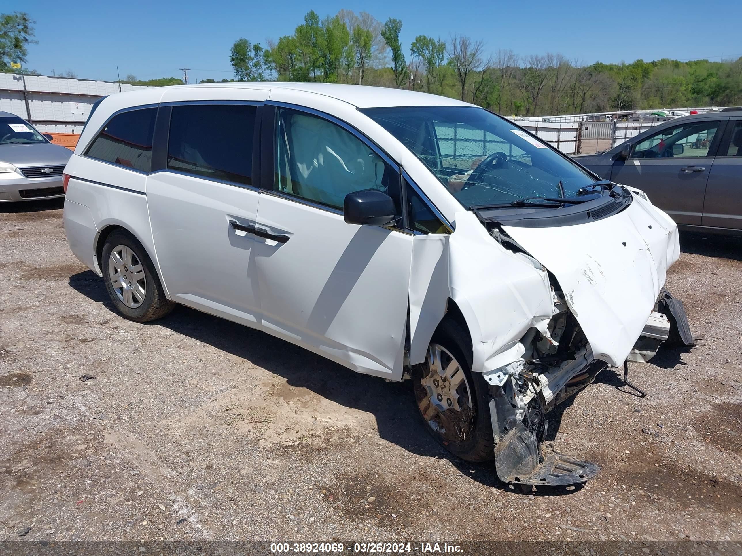 HONDA ODYSSEY 2011 5fnrl5h2xbb017202