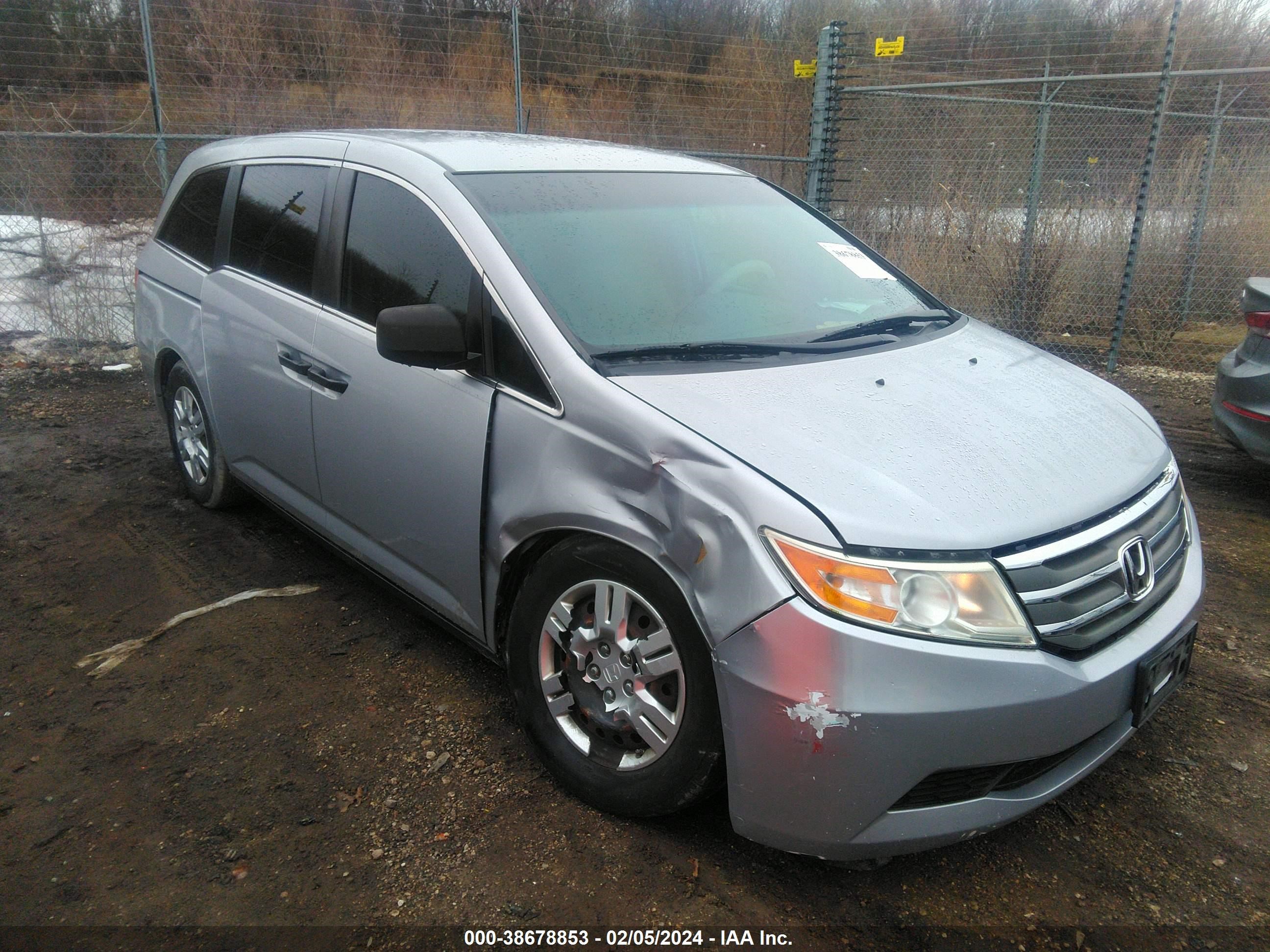 HONDA ODYSSEY 2013 5fnrl5h2xdb011659