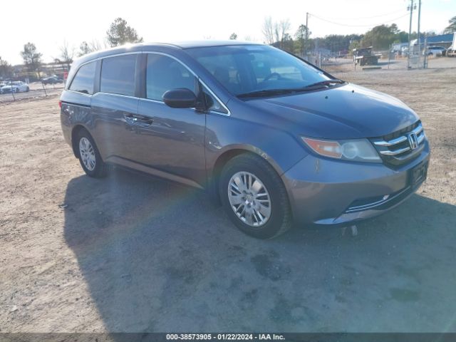 HONDA ODYSSEY 2014 5fnrl5h2xeb106627