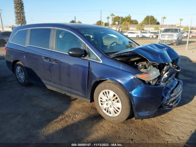 HONDA ODYSSEY 2016 5fnrl5h2xgb093445