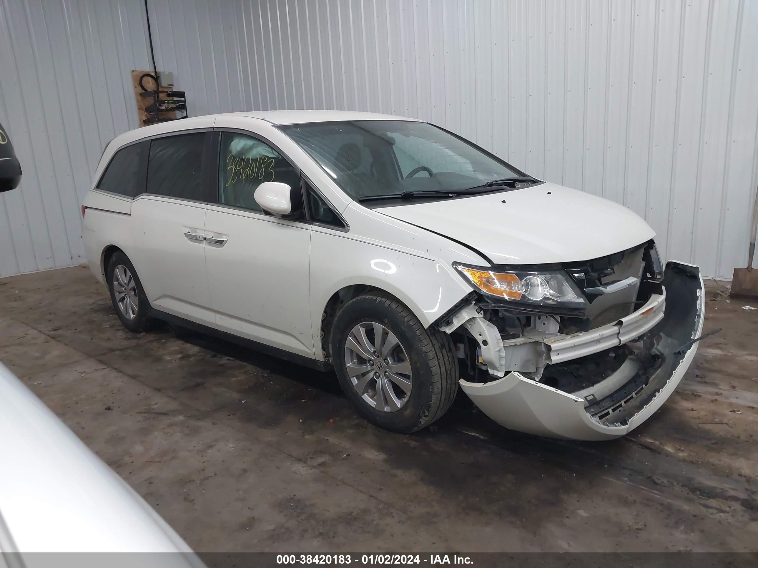 HONDA ODYSSEY 2016 5fnrl5h34gb137867