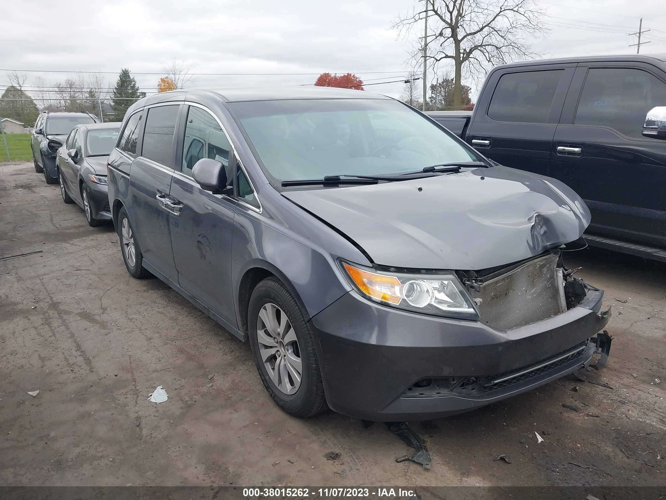 HONDA ODYSSEY 2016 5fnrl5h37gb116446