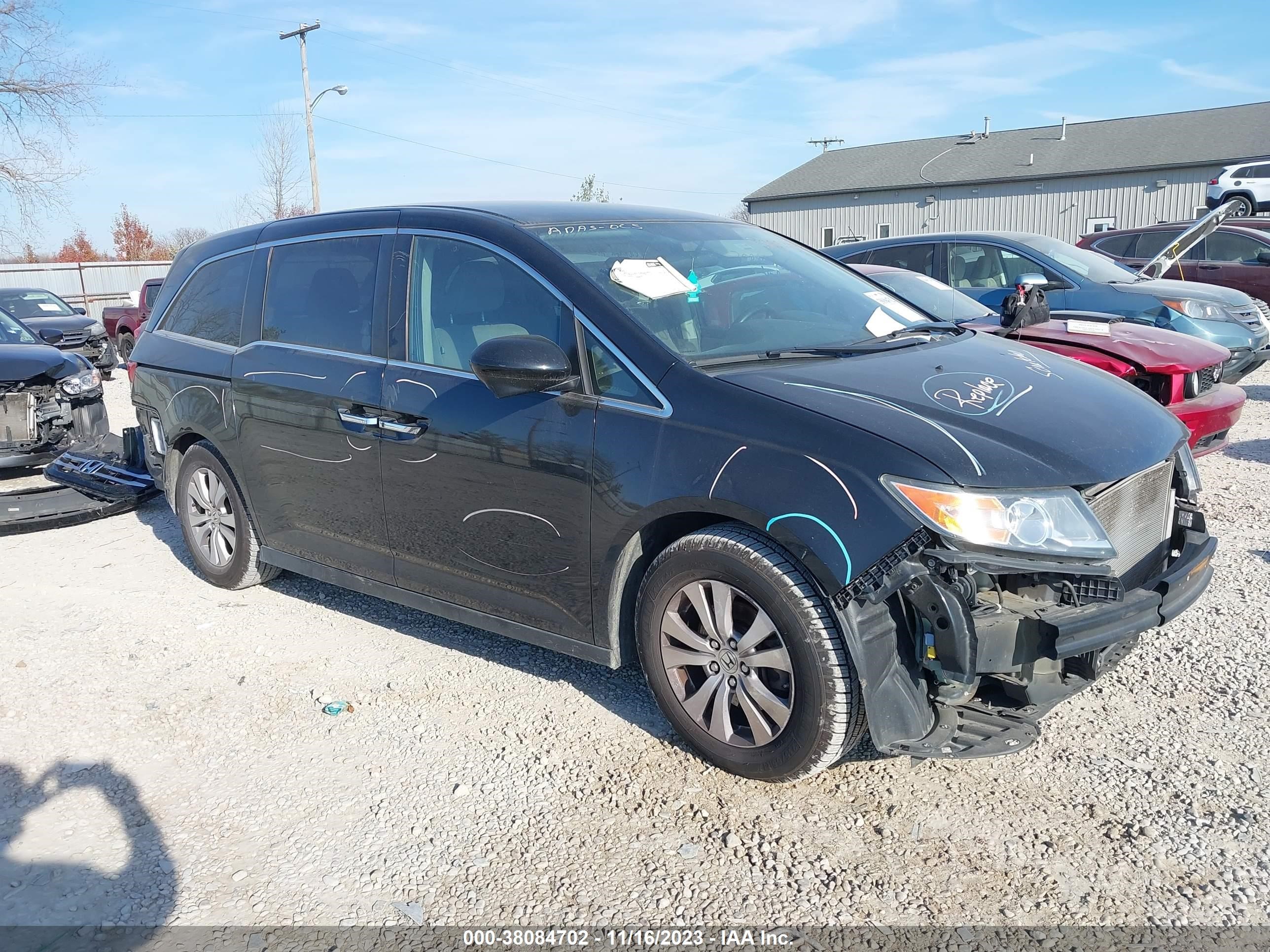 HONDA ODYSSEY 2016 5fnrl5h39gb101138