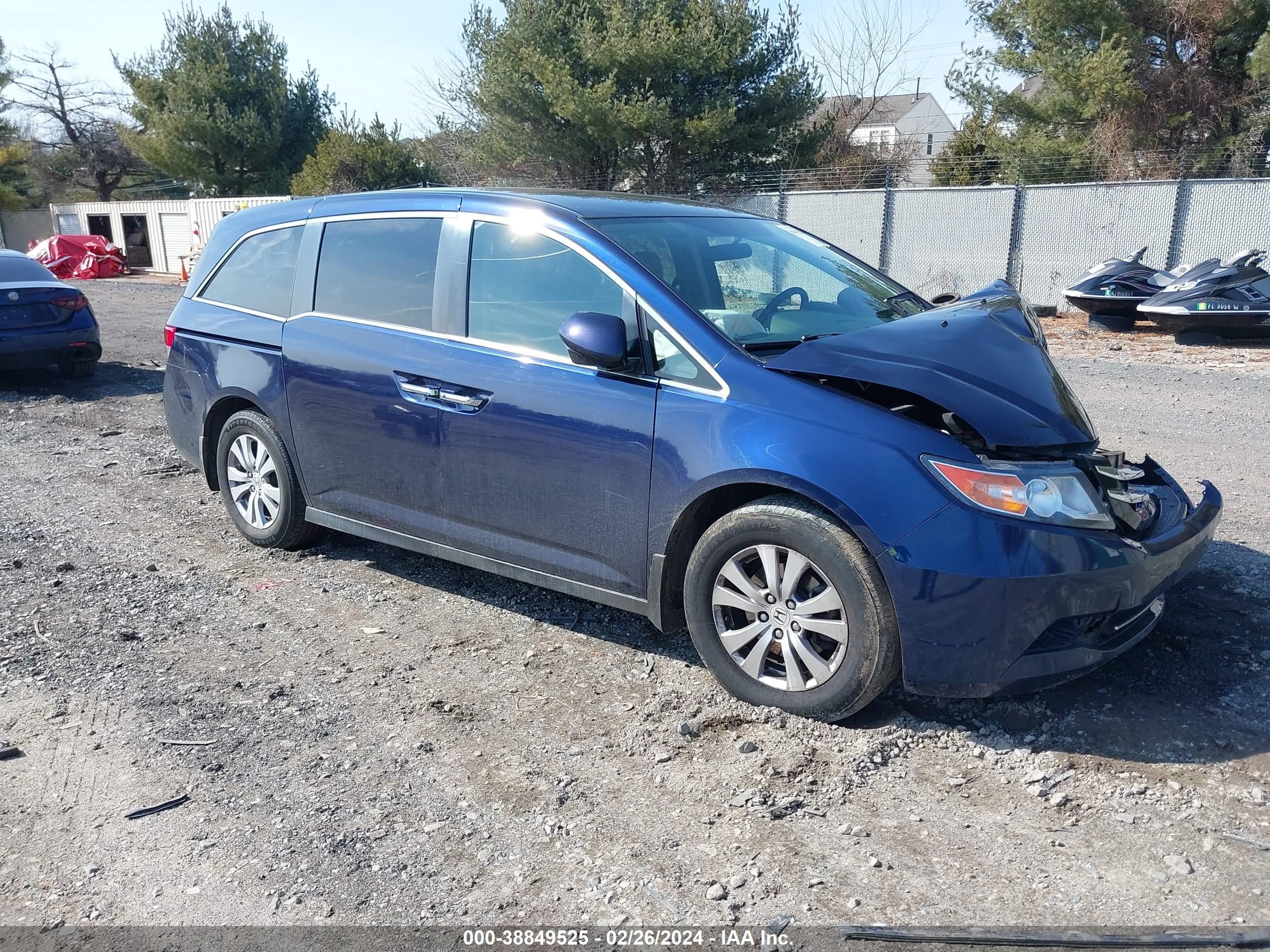 HONDA ODYSSEY 2016 5fnrl5h39gb153353