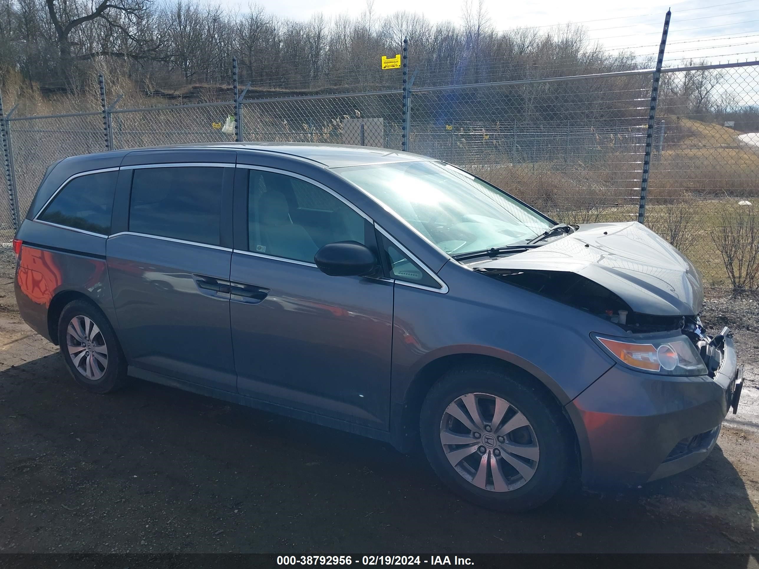 HONDA ODYSSEY 2017 5fnrl5h39hb504201