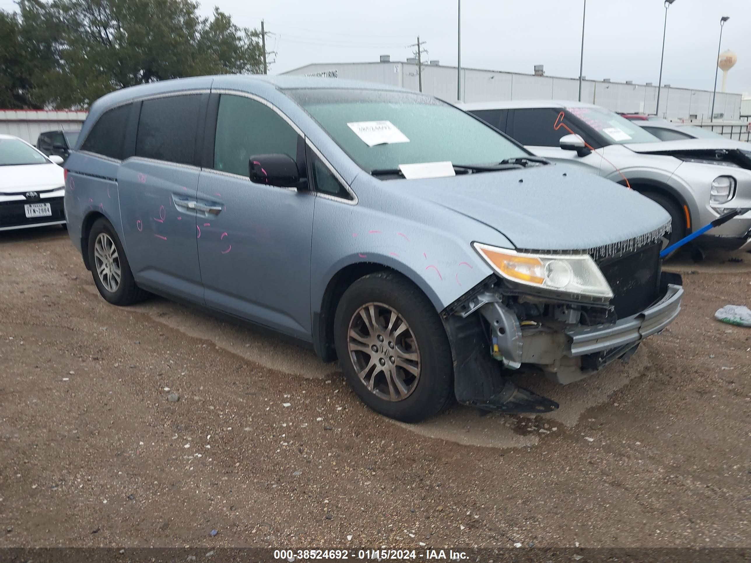 HONDA ODYSSEY 2012 5fnrl5h40cb116193