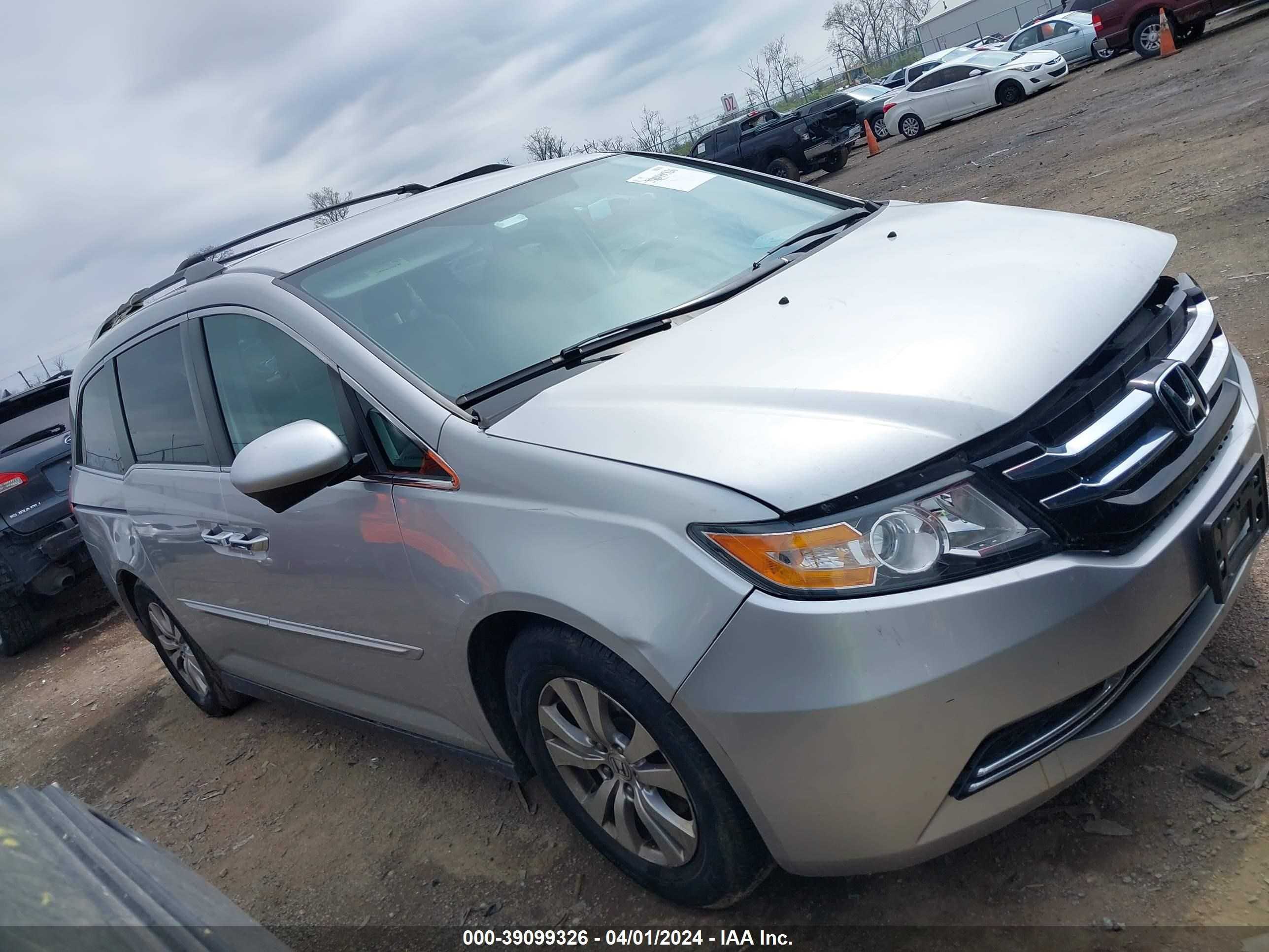 HONDA ODYSSEY 2014 5fnrl5h40eb066740