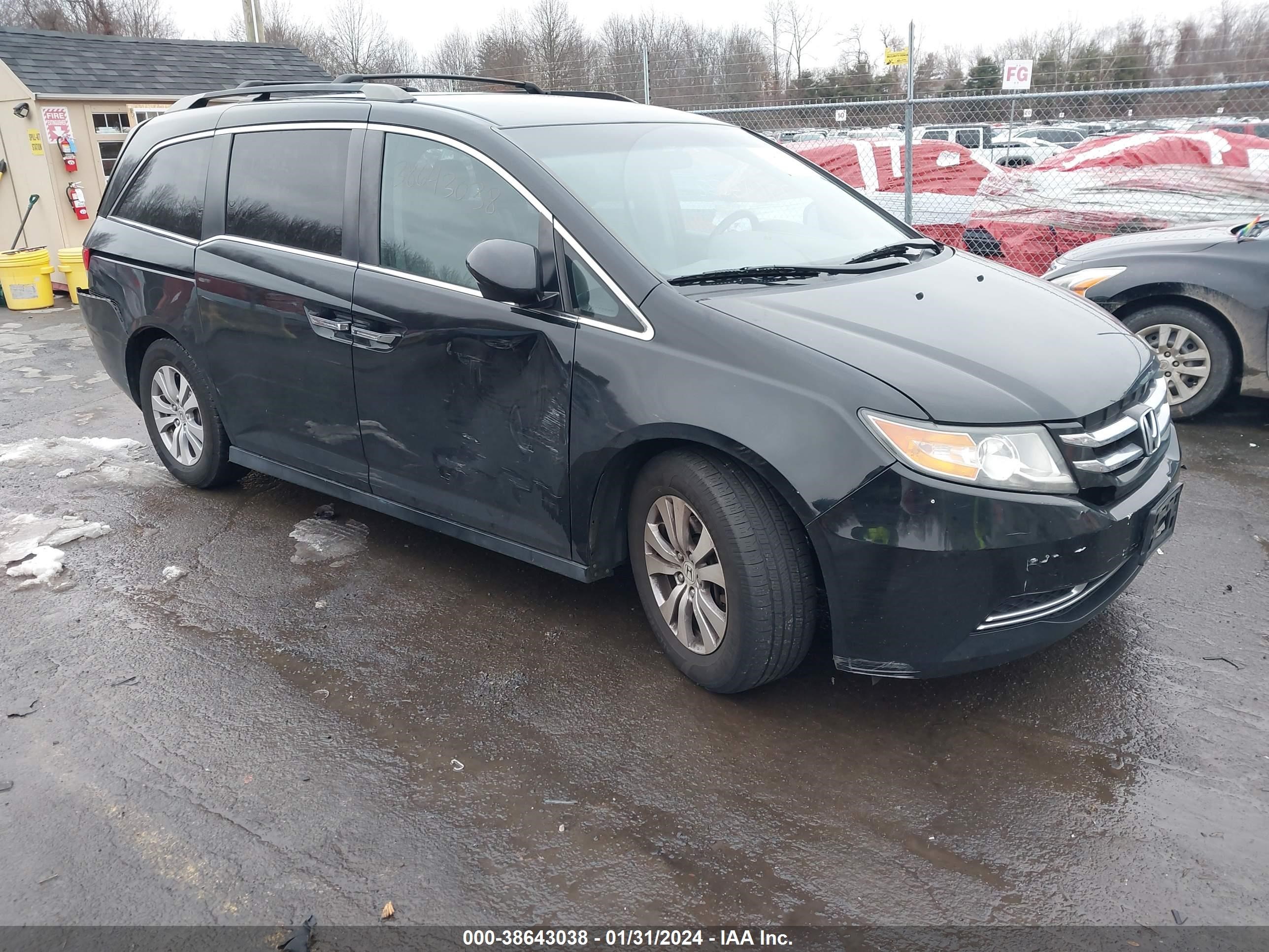 HONDA ODYSSEY 2015 5fnrl5h40fb033836