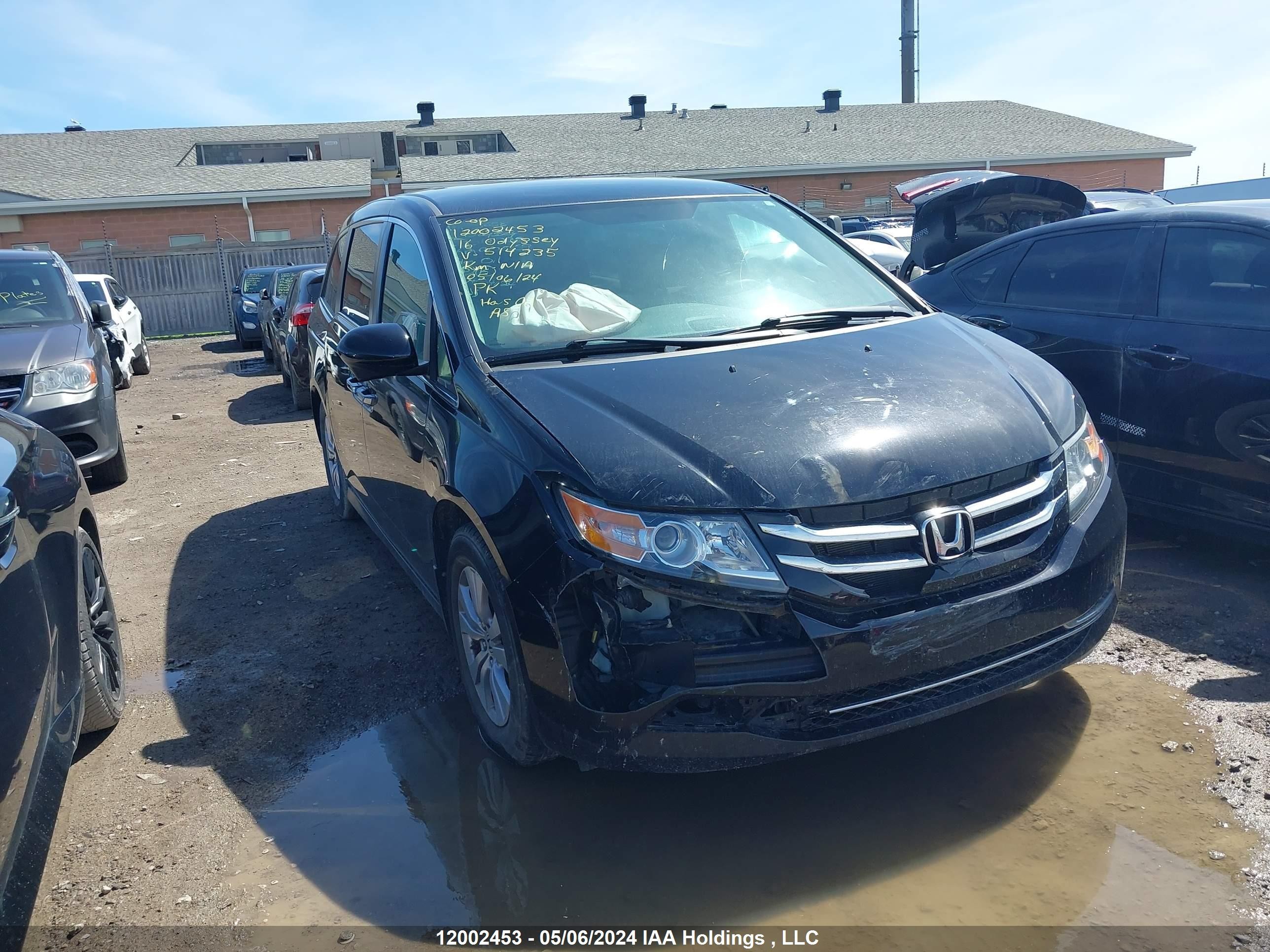 HONDA ODYSSEY 2016 5fnrl5h40gb514235