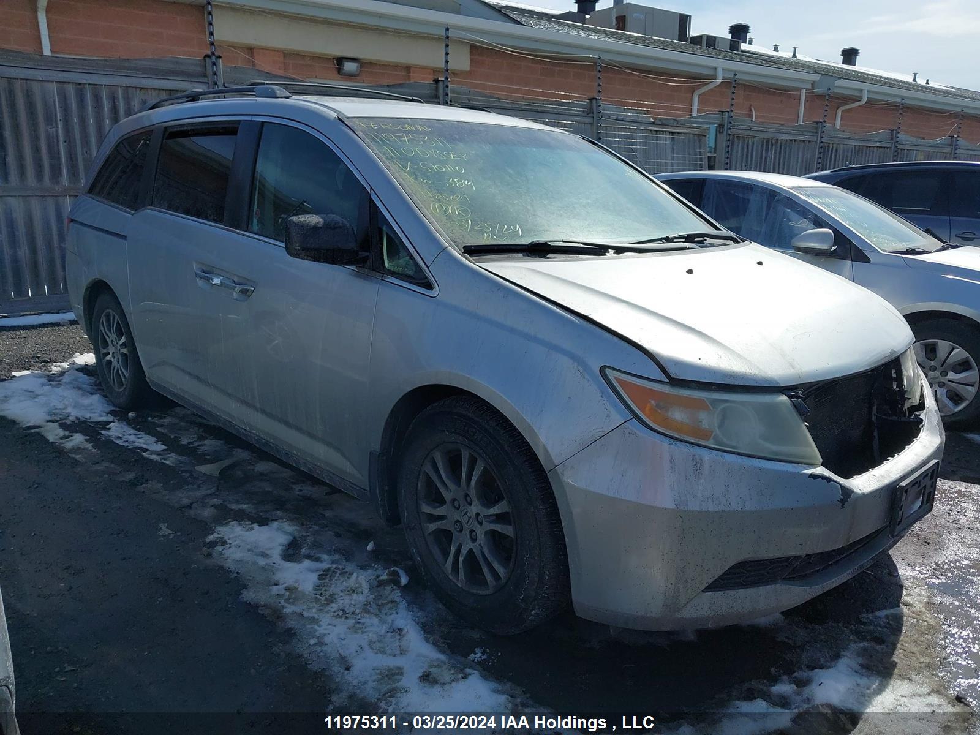 HONDA ODYSSEY 2011 5fnrl5h43bb510110