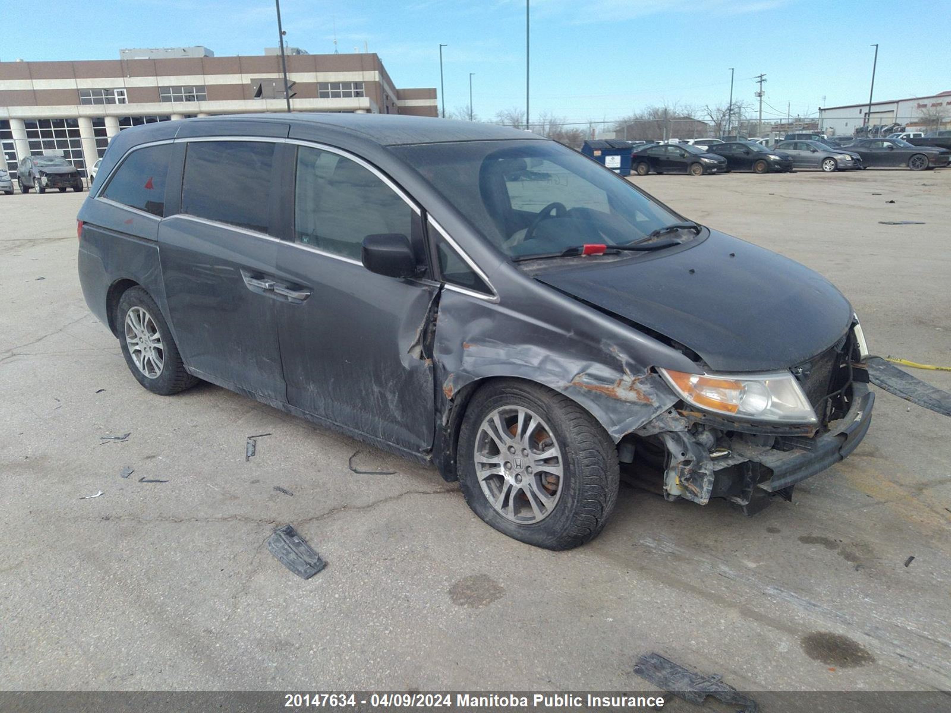 HONDA ODYSSEY 2012 5fnrl5h43cb503711