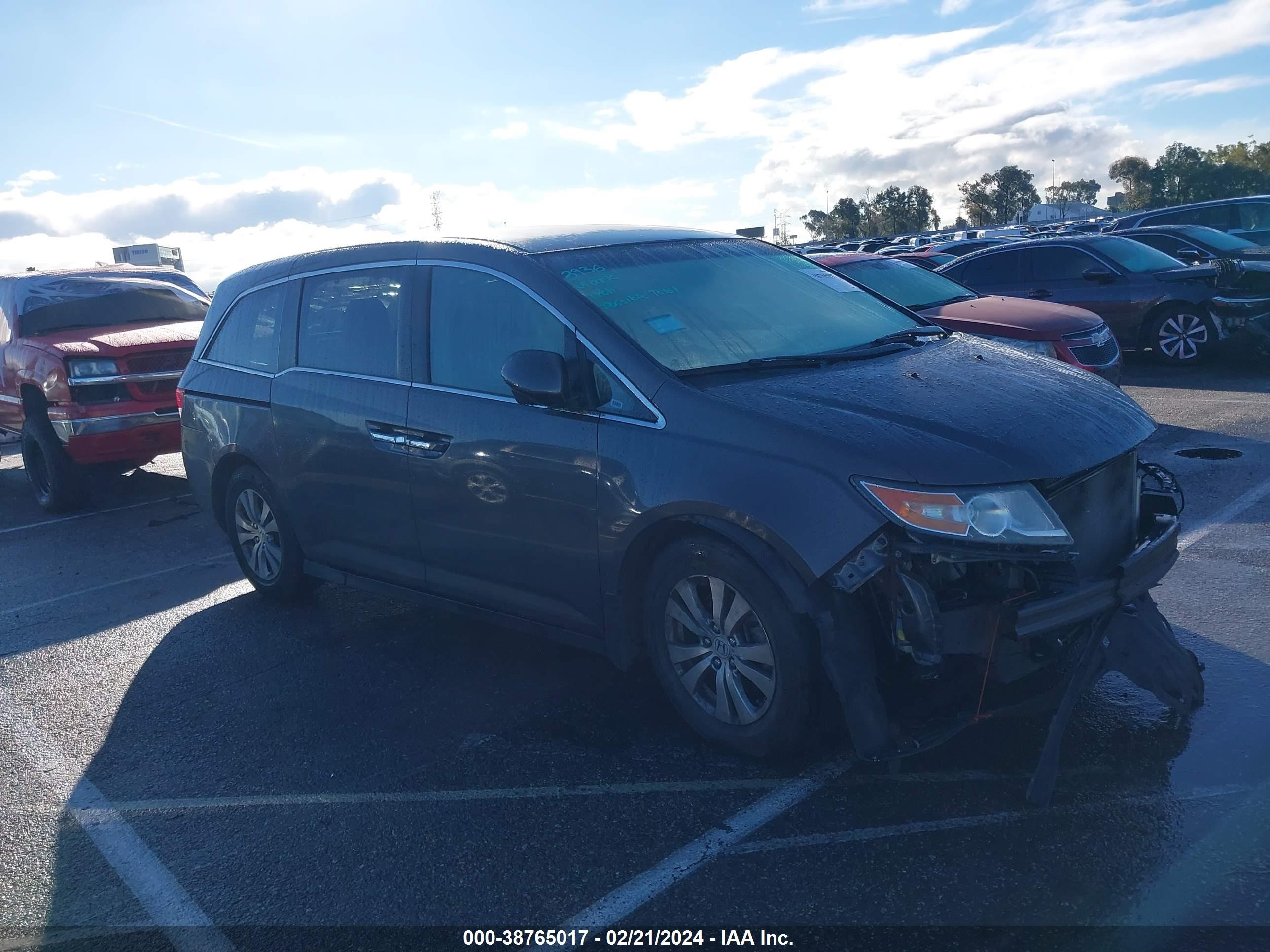 HONDA ODYSSEY 2014 5fnrl5h43eb135193