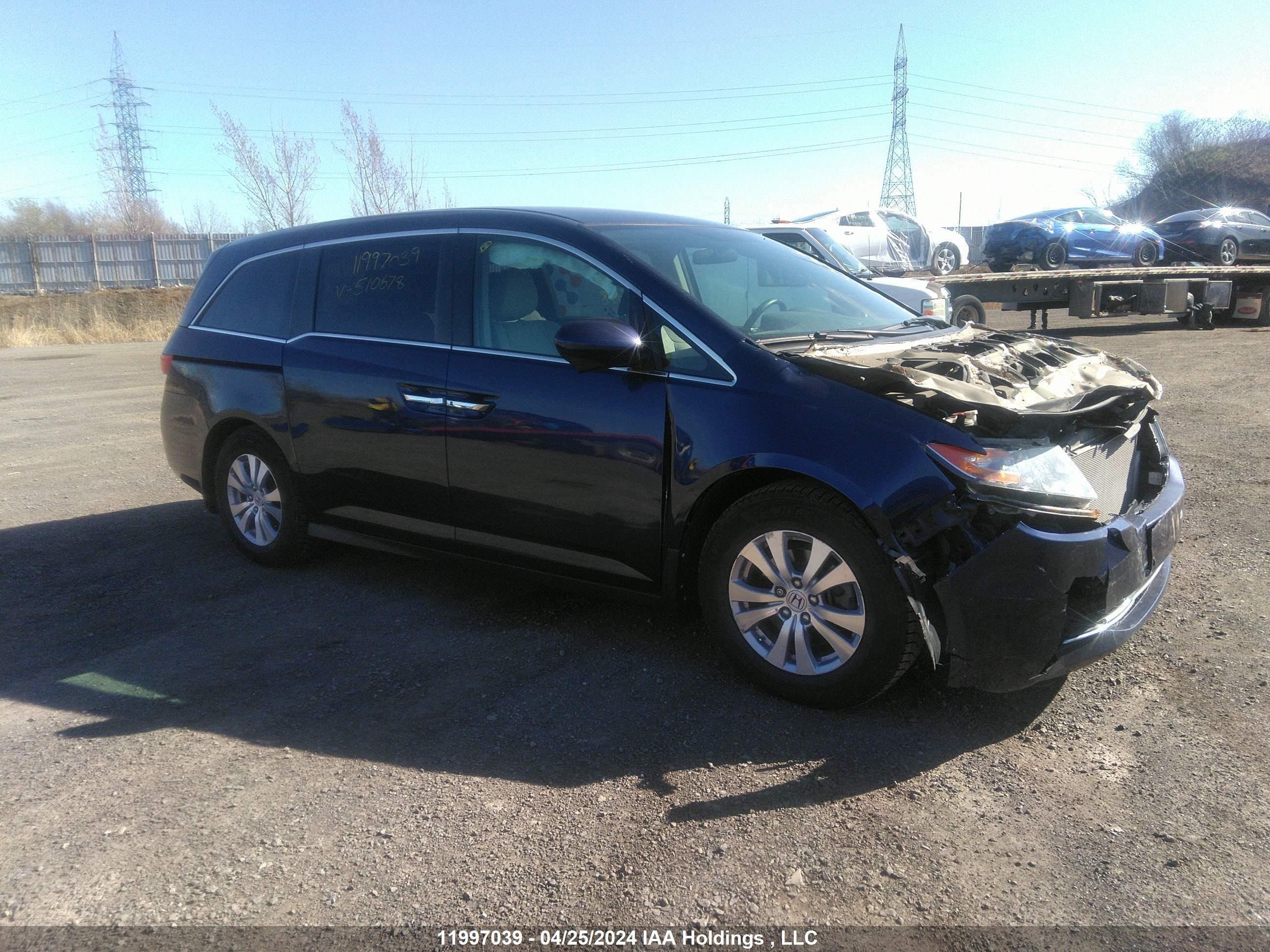 HONDA ODYSSEY 2016 5fnrl5h43gb510678