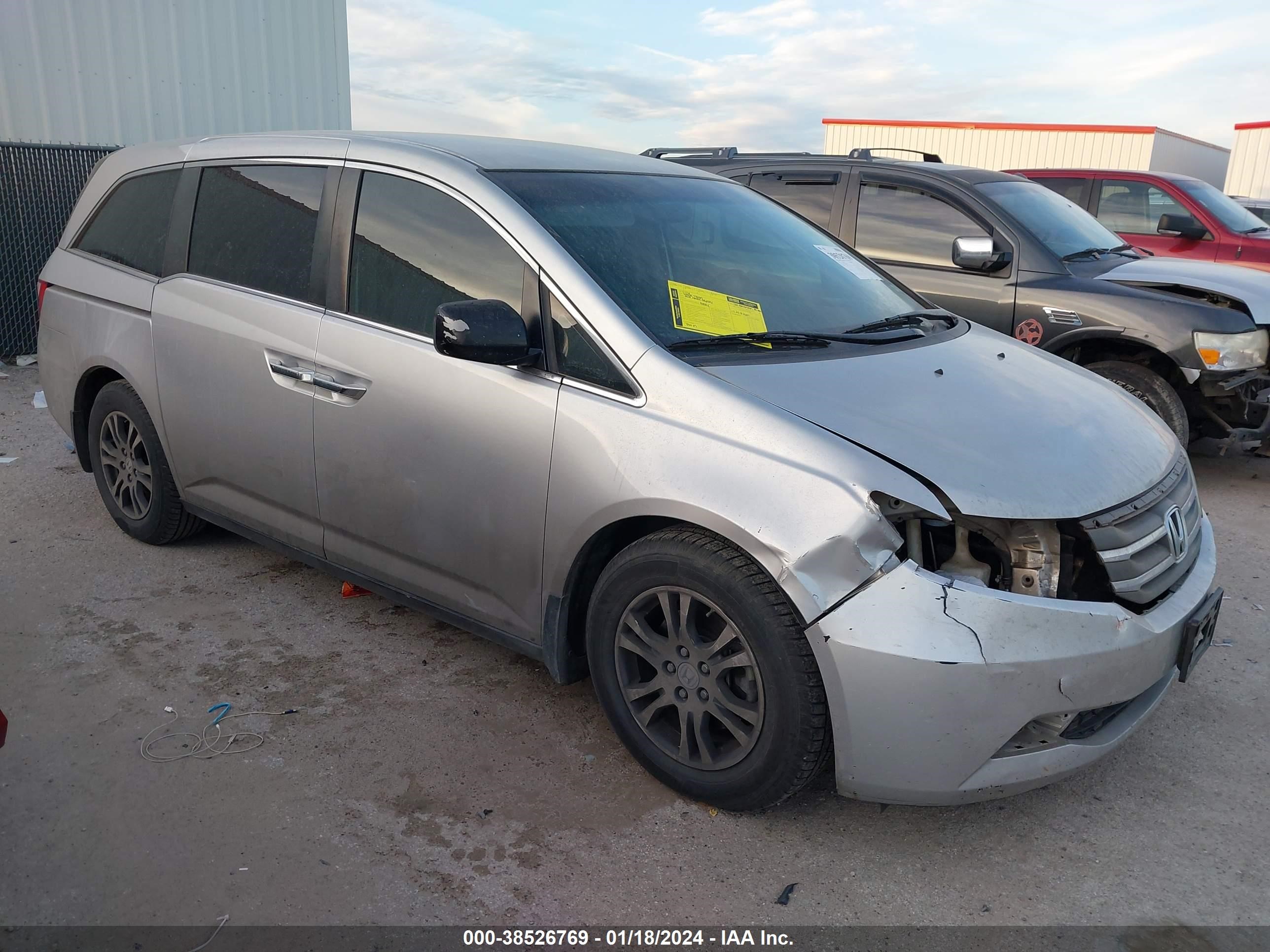 HONDA ODYSSEY 2012 5fnrl5h44cb140125