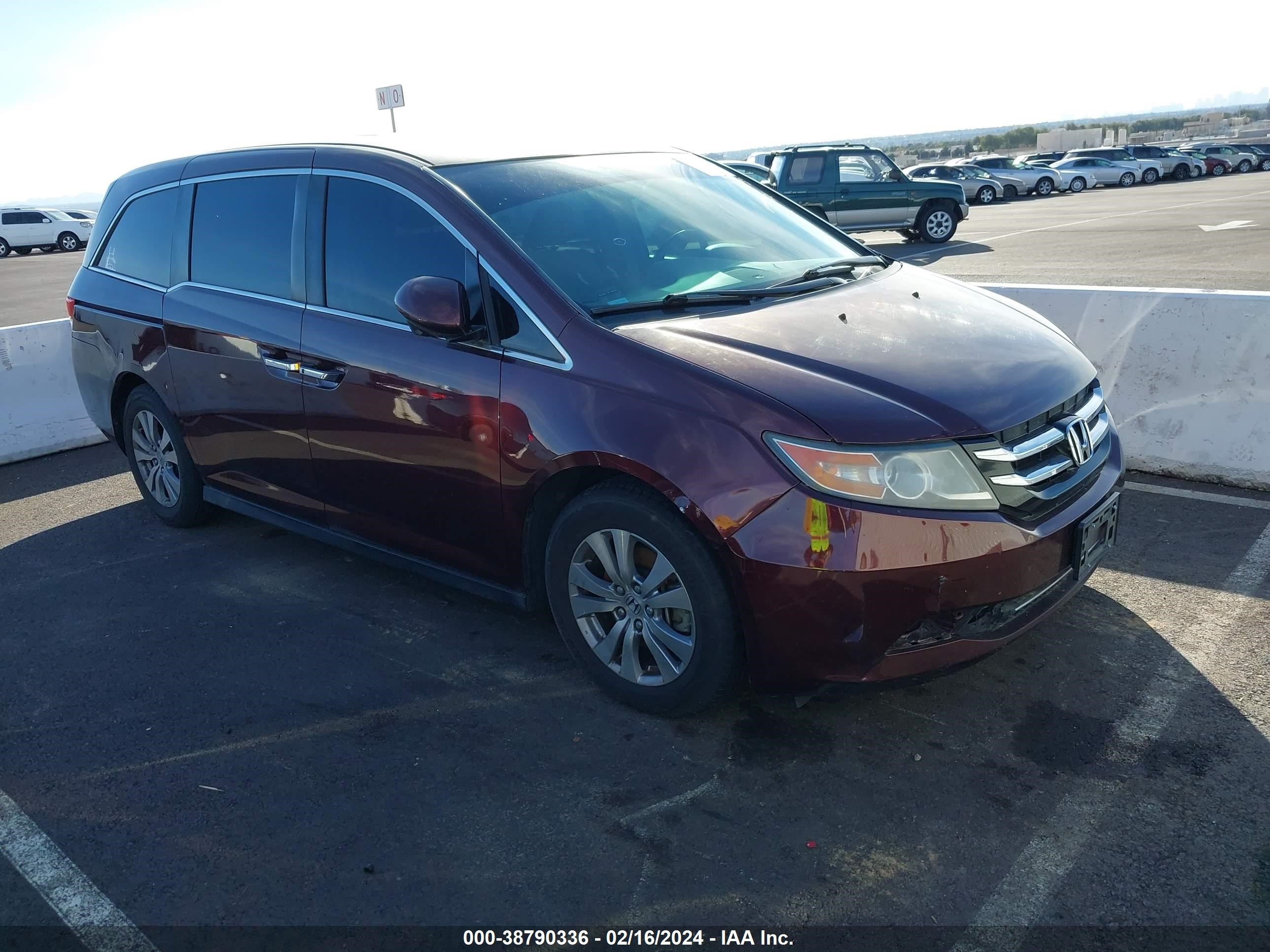 HONDA ODYSSEY 2015 5fnrl5h44fb076866