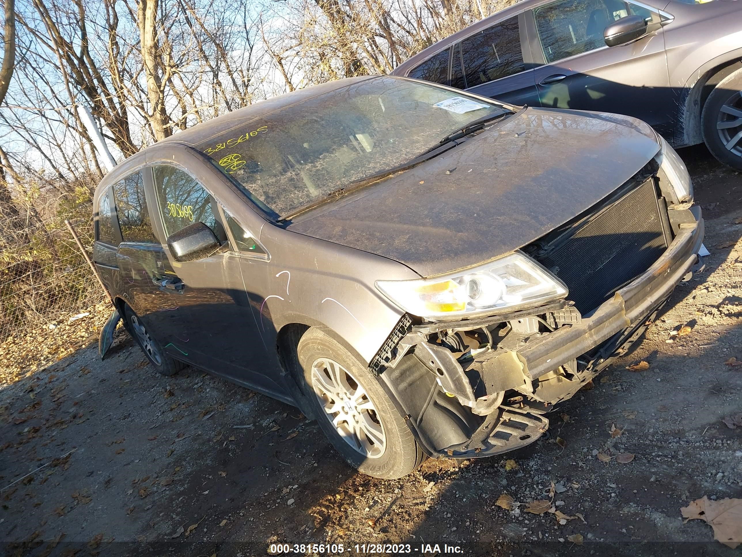 HONDA ODYSSEY 2012 5fnrl5h45cb120613