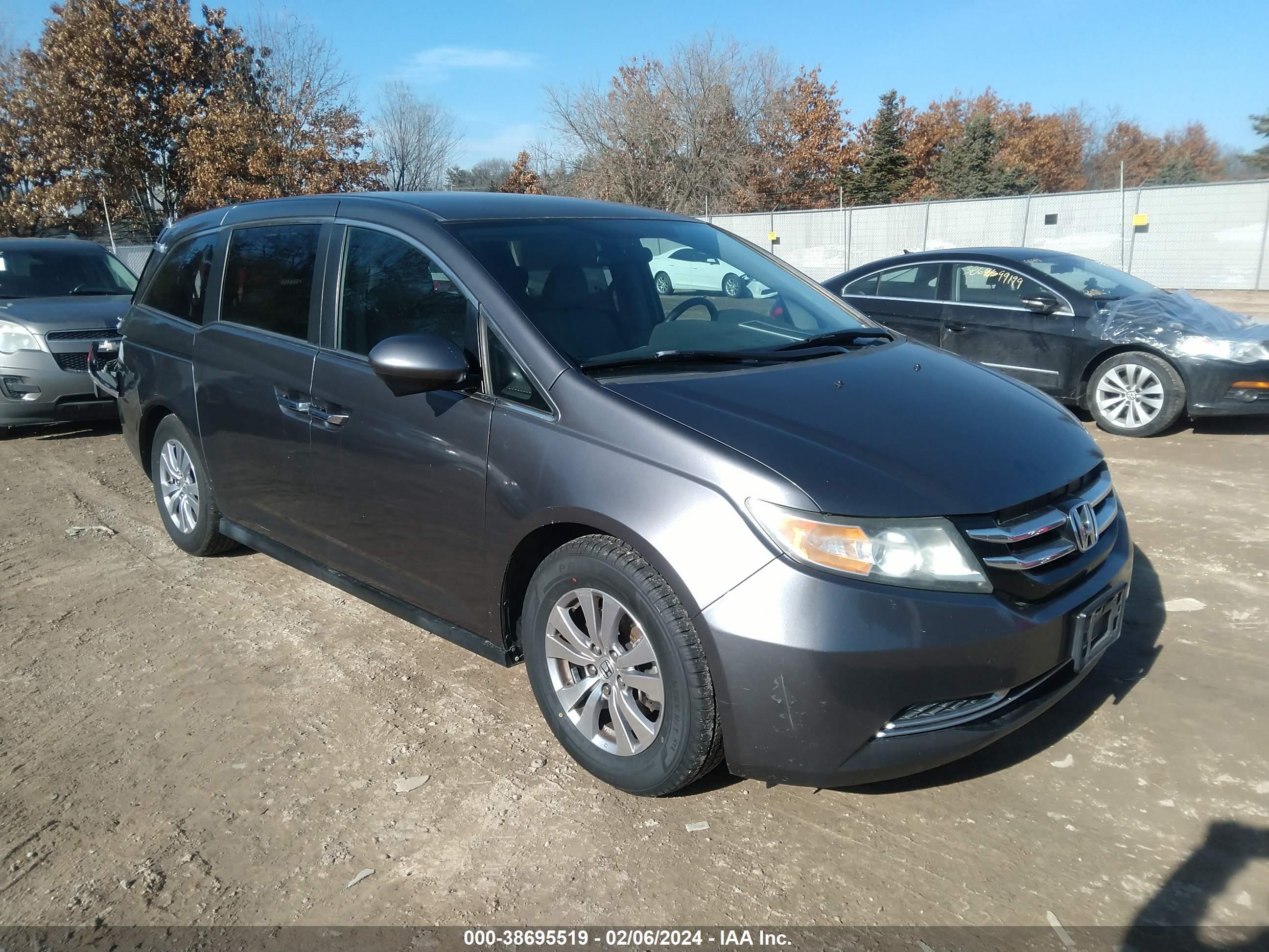 HONDA ODYSSEY 2014 5fnrl5h45eb049089