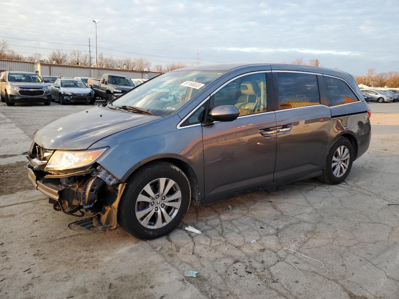 HONDA ODYSSEY 2014 5fnrl5h45eb061565