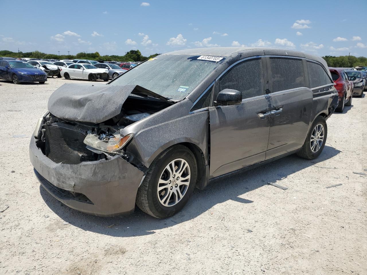 HONDA ODYSSEY 2012 5fnrl5h46cb013442