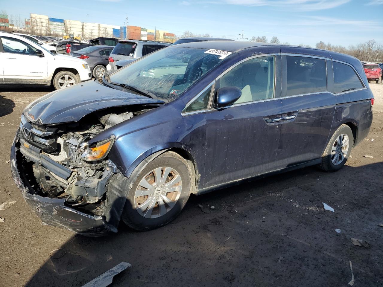 HONDA ODYSSEY 2014 5fnrl5h46eb013119